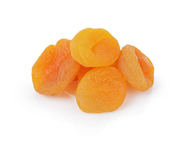 istock heap of dried apricots 526245403