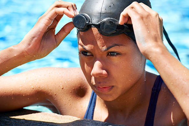 istock Swimming is her passion in life 526245453