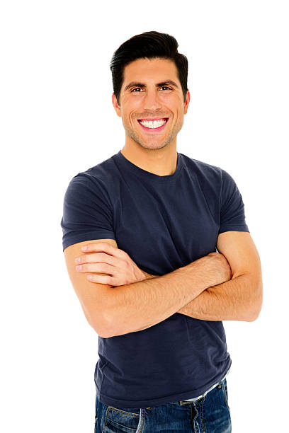 istock Portrait of a happy man with arms folded 526246595