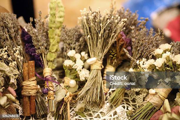 Dried Herb Bouquets Stock Photo - Download Image Now - Chinese Herbal Medicine, Spa, Alternative Medicine