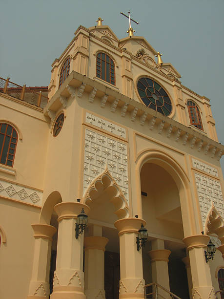 istock Country church in Thailand 526249471
