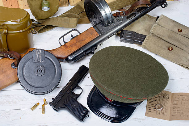 istock equipment of the Soviet soldier during World War II 526249613