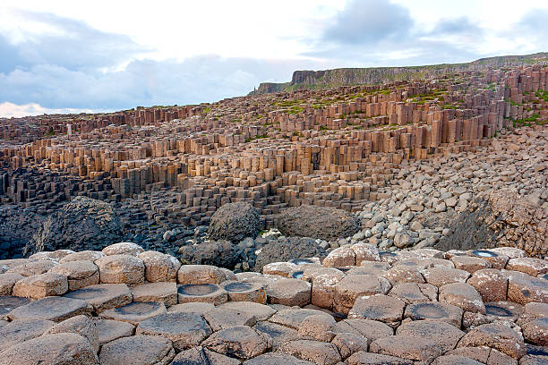 giant s causeway - coleraine zdjęcia i obrazy z banku zdjęć