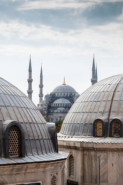 istock Blue Mosque in Istanbul seen from Hagia Sophia 526258811