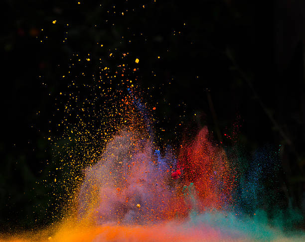 istock launched colorful powder over black 526258893