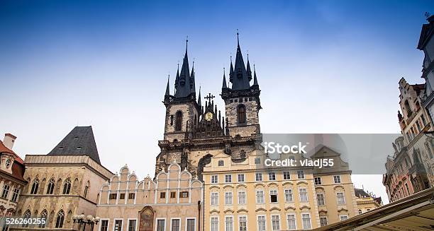 The Gothic Church Of Mother Of God Prague Czech Republic Stock Photo - Download Image Now