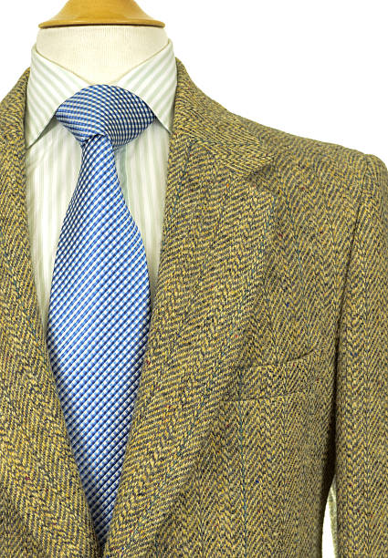 istock Business Attire with a Tie and Wool Blazer 526260383