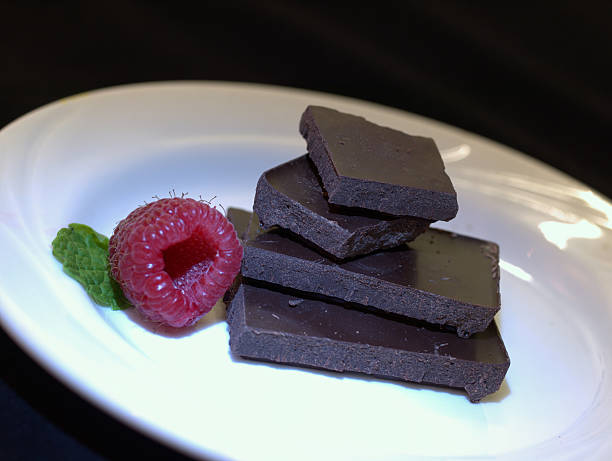 Chocolate and rasberry