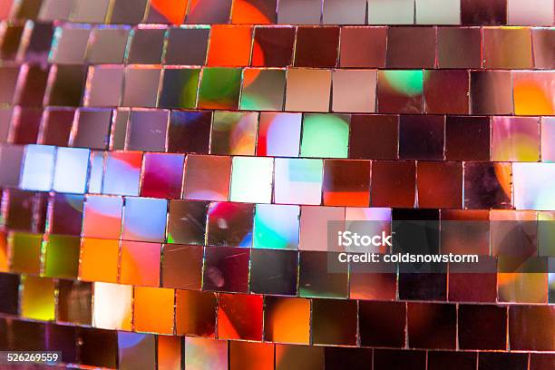 Glitterball Abstract Stock Photo - Download Image Now - Disco Ball, Party - Social Event, 1970-1979