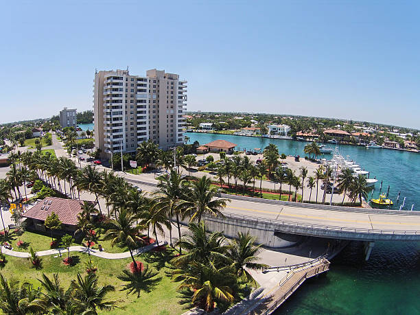 istock Aerial view of Florida coastline 526273293