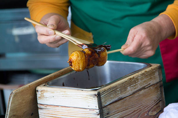 istock Mochi at Mont Takao 526273358
