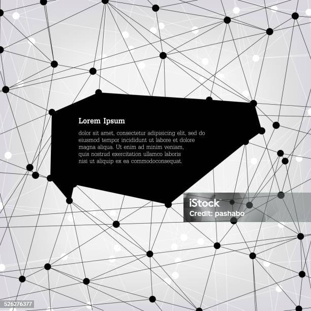 Understanding Connection Abstract Abstract Connection Background Vector Stock Illustration - Download ...
