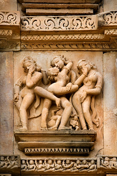 istock Erotic Carvings - Khajuraho - India 526277630