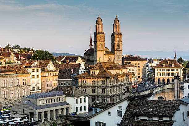 istock Zurich at evening of July 4, 2015 526278954