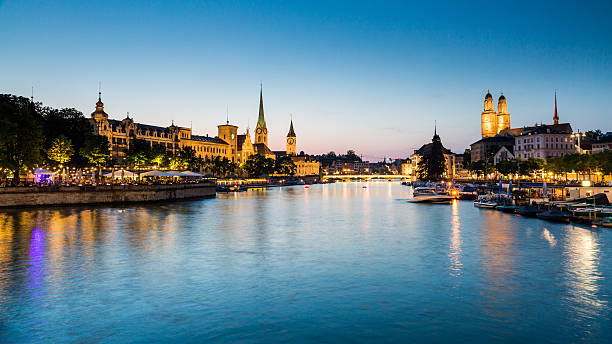 istock Zurich at evening of July 4, 2015 526282876