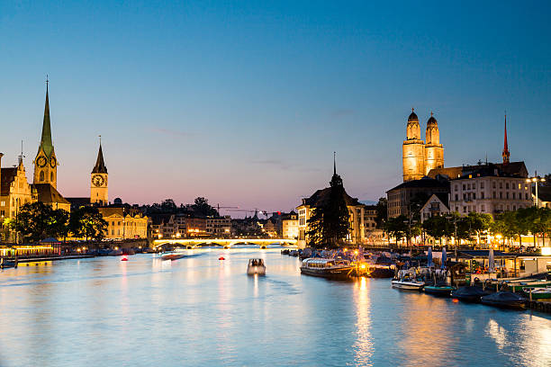 istock Zurich at evening of July 4, 2015 526283678