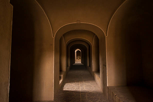 istock Inside the adobe castle of Rayen in Kerman province, Iran 526283794