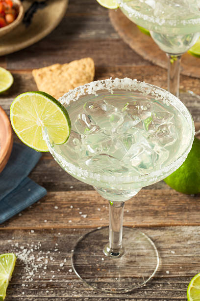 istock Refreshing Homemade Classic Margarita 526283830