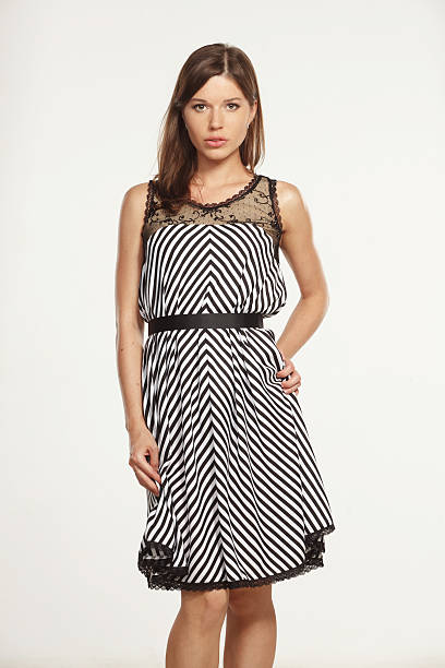 istock Beautiful woman in stylish clothes 526286400