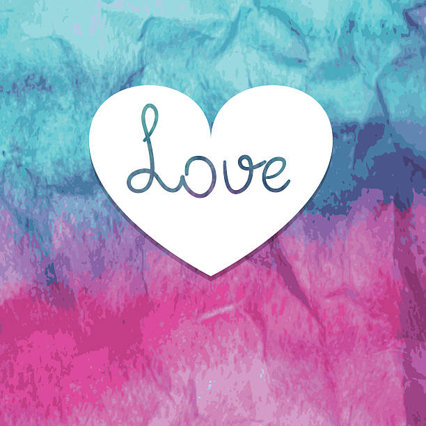 290+ Watercolor Turquoise Heart Illustrations, Royalty-Free Vector ...