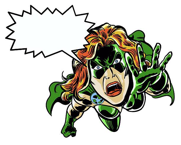 comic book recycle hero in a panic over the environment