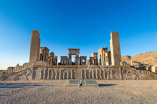 Rovine Del Apadana Persepolis Iran - Fotografie stock e altre immagini di Persepolis - Persepolis, Iran, Shiraz - iStock
