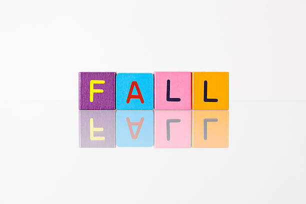 istock Fall - an inscription from children's blocks 526291550