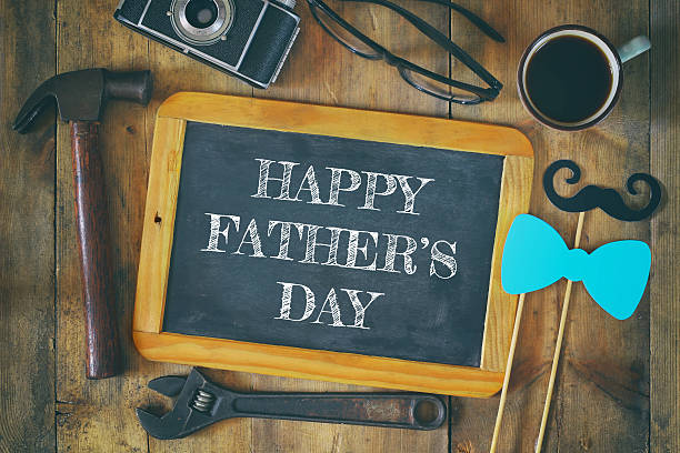 istock fathers day composition with vintage father's accessories 526292316