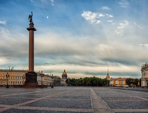 istock Panorama of Palace square 526295600
