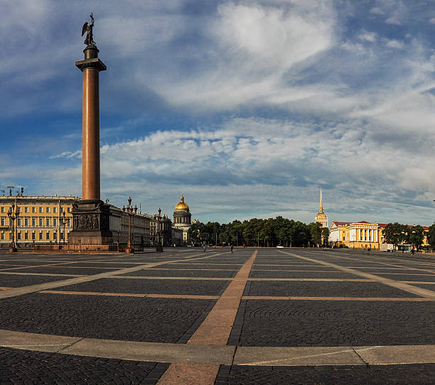 istock Panorama of Palace square 526295878