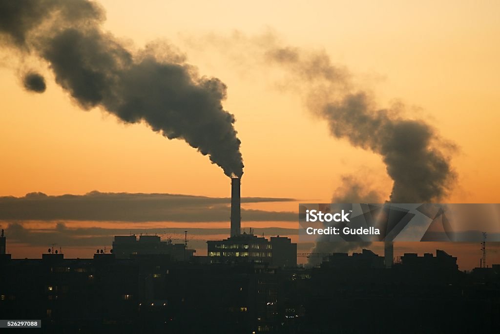 Fumeur power plant - Photo de Gaz à effet de serre libre de droits