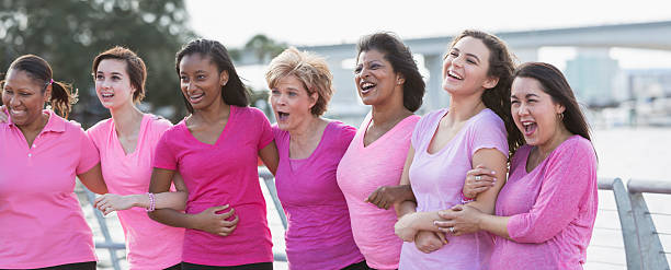 istock Mothers and daughters for breast cancer awareness 526298280