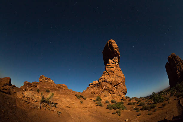 istock Balanced Rock in the Arches National Park, Utah, USA 526302832