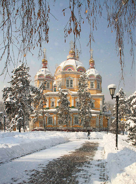 istock Zenkov Cathedral in Almaty, Kazakhstan 526306995