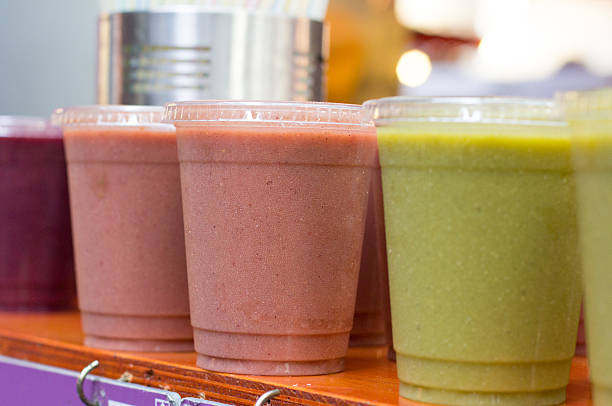 Wheatgrass Smoothie in Borough Market, London
