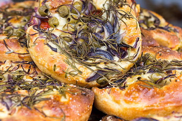 Focaccia in Borough Market, London