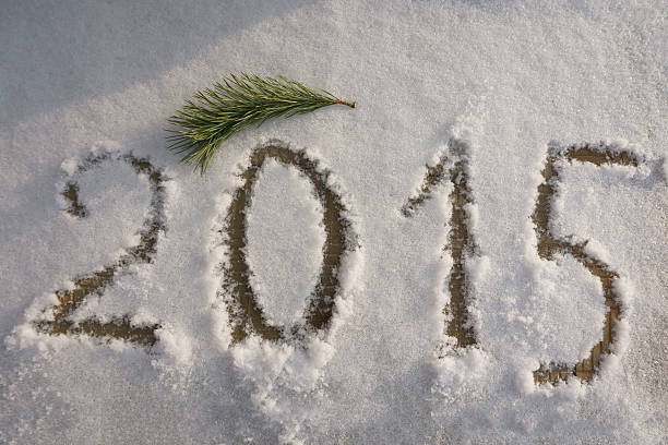 istock New Year 2015 to write on the snow 526308321