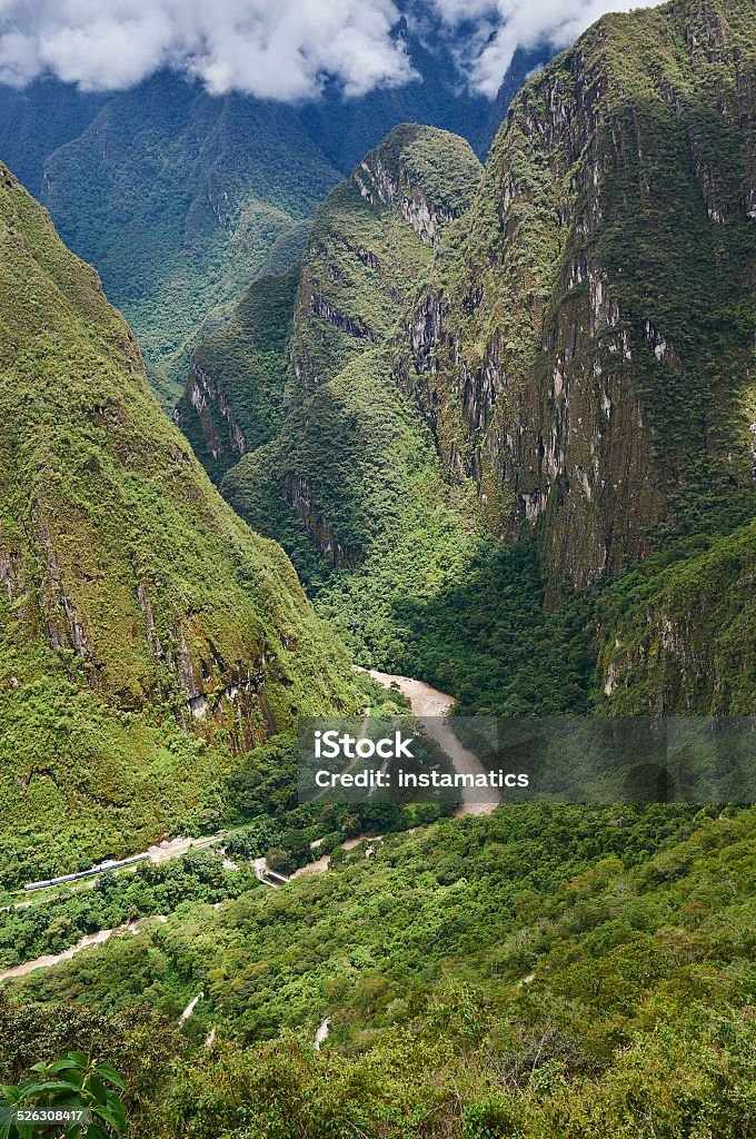 Urubambatal in Peru - Lizenzfrei Anden Stock-Foto