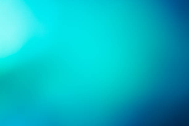 istock Winter Background - Soft dreamy bokeh gradient of  turquoise blue 526321145