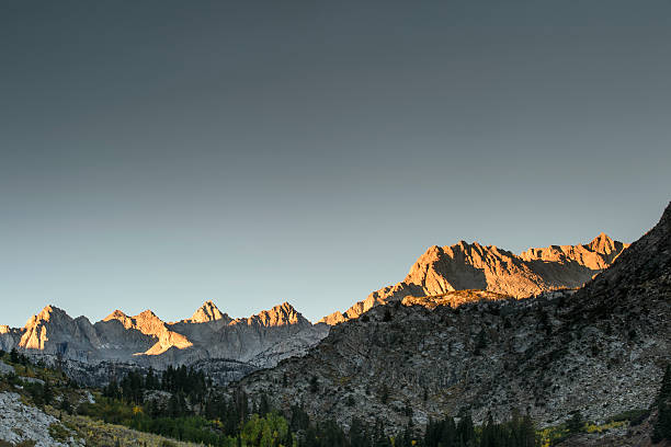 istock Early Moring View Up Bishop Creek Canyon 526321375