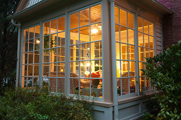 The warm glow of home.