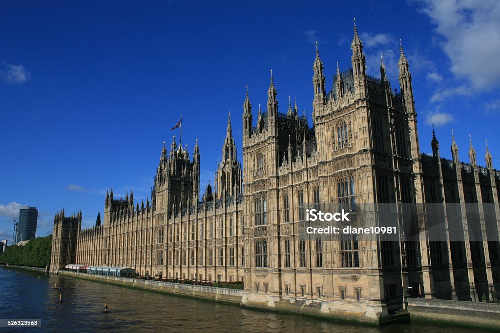 Wesminster Westminster and Big Ben, London Architecture Stock Photo