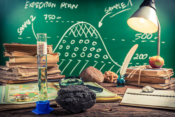 istock Planning the trip for oil and coal samples 526324707