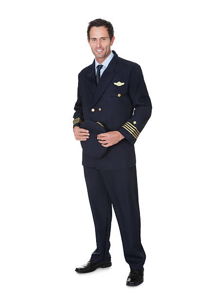 istock Portrait of confident pilot 526325303