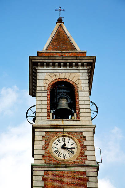 istock somma lombardo  ll  and church tower bell sunny day 526328201