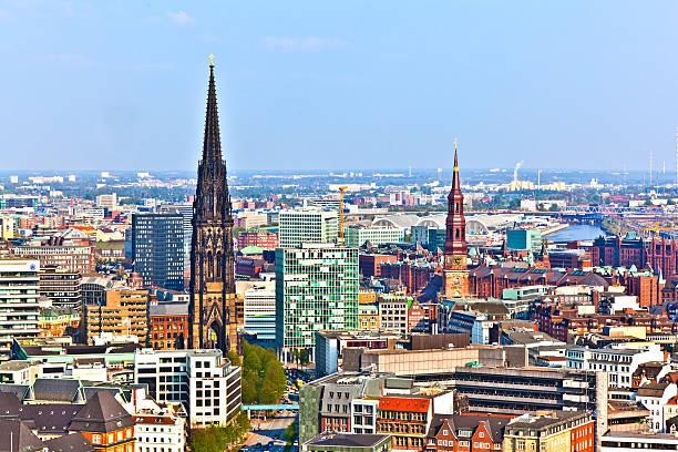 istock cityscape of Hamburg 526351557
