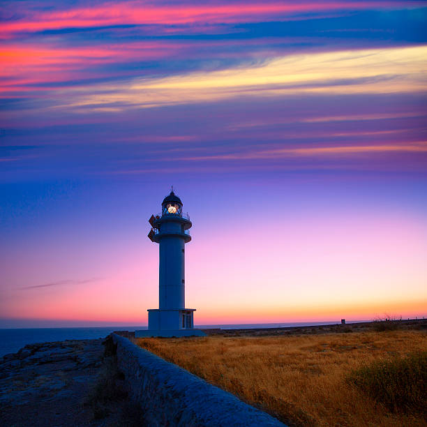 istock Formentera sunset in Barbaria cape lighthouse 526351577