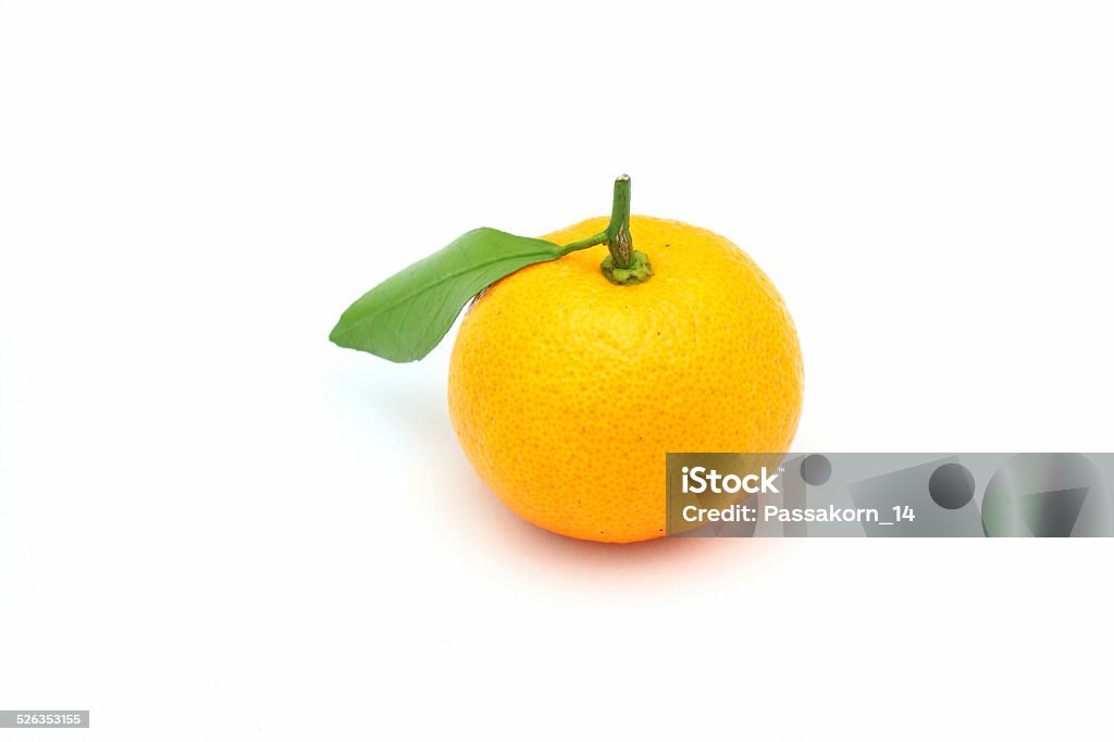 Orange Orange isolated on white background Bisected Stock Photo
