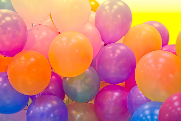 istock Group of colorful balloons 526354135