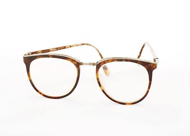 istock vintage glasses isolated on a white background 526355419